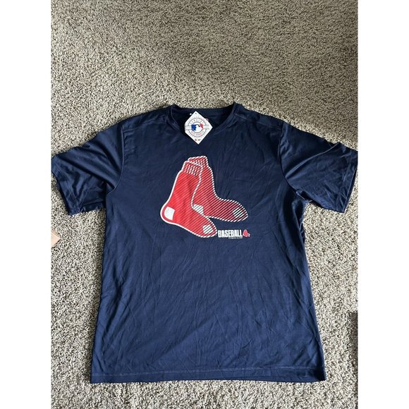 MLB Other - NWT Boston Red Sox Shirt Mens Adult Blue Casual Outdoors MLB Baseball Size XL